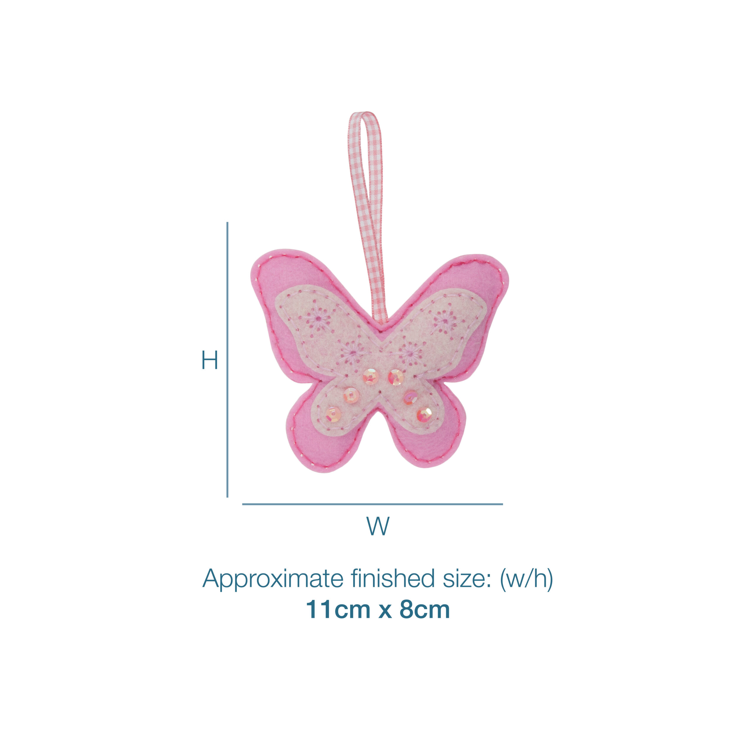 Felt Decoration Kit: Butterfly - Image 3
