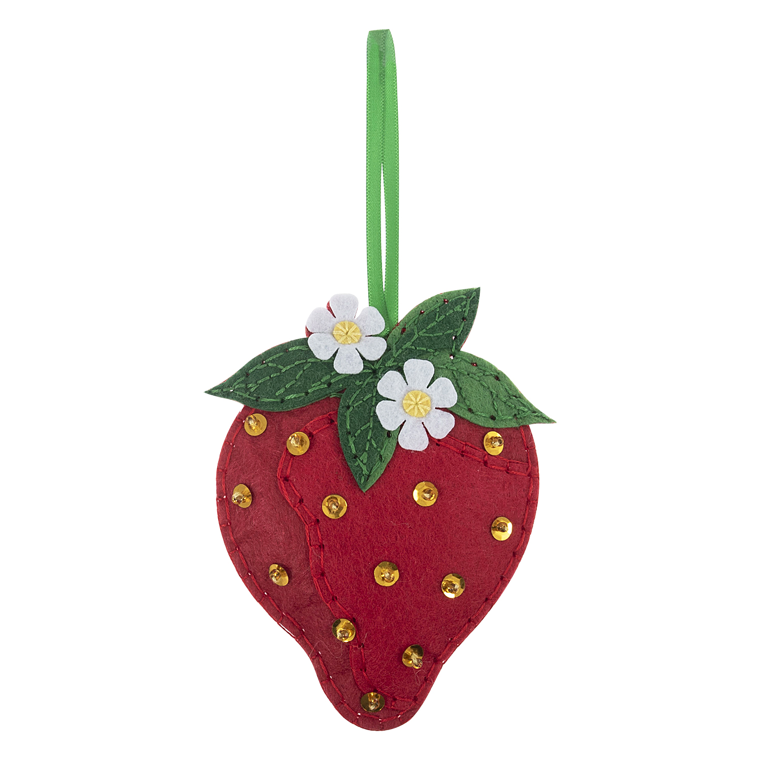 Felt Decoration Kit: Strawberry - Image 3