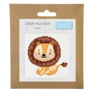 Counted Cross Stitch Kit: Mini: Lion