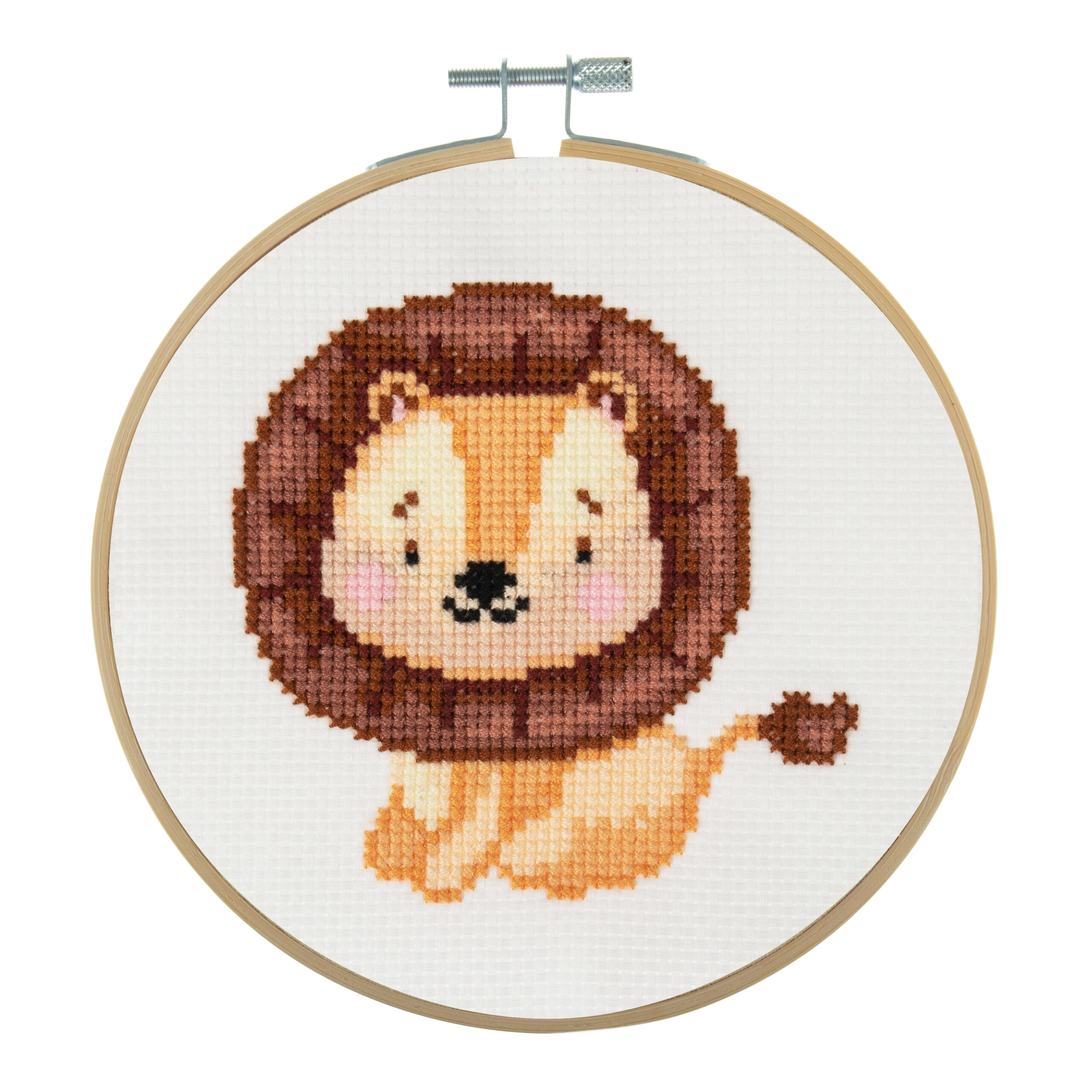 Counted Cross Stitch Kit: Mini: Lion - Image 2