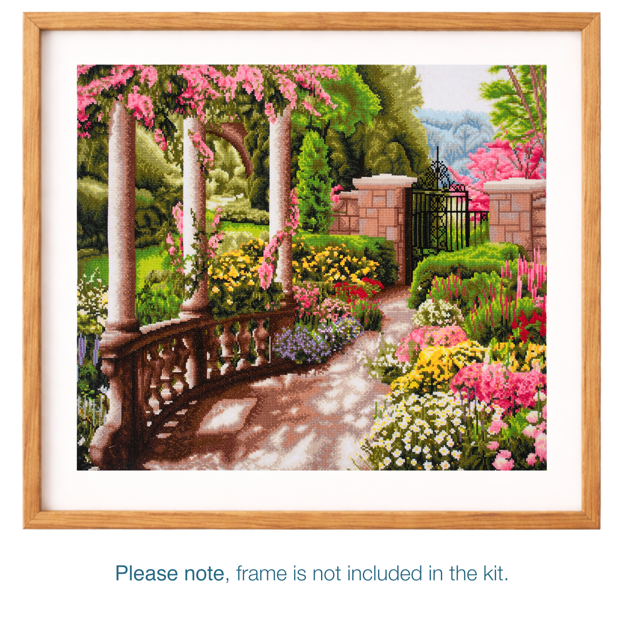 Counted Cross Stitch Kit: Extra Large: Peace Garden - Image 3