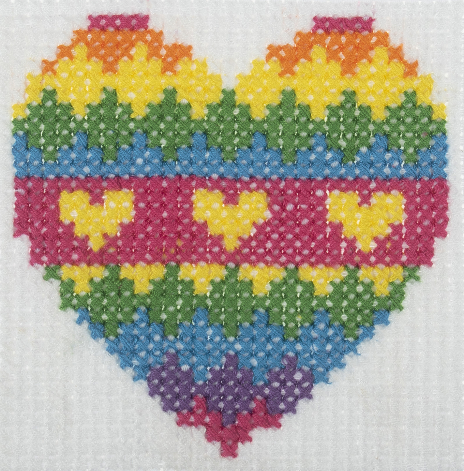 Counted Cross Stitch Kit: Heart - Image 4