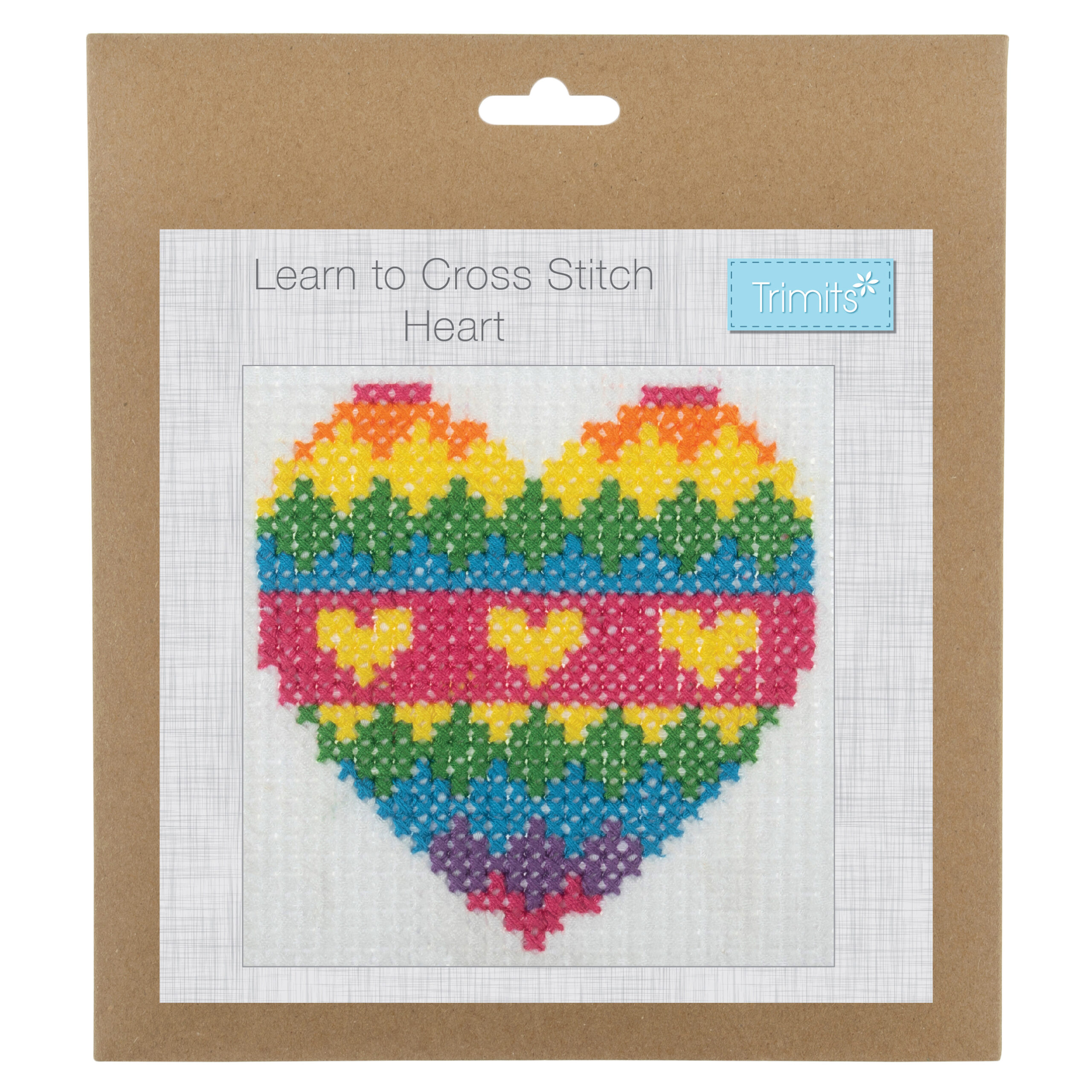 Counted Cross Stitch Kit: Heart