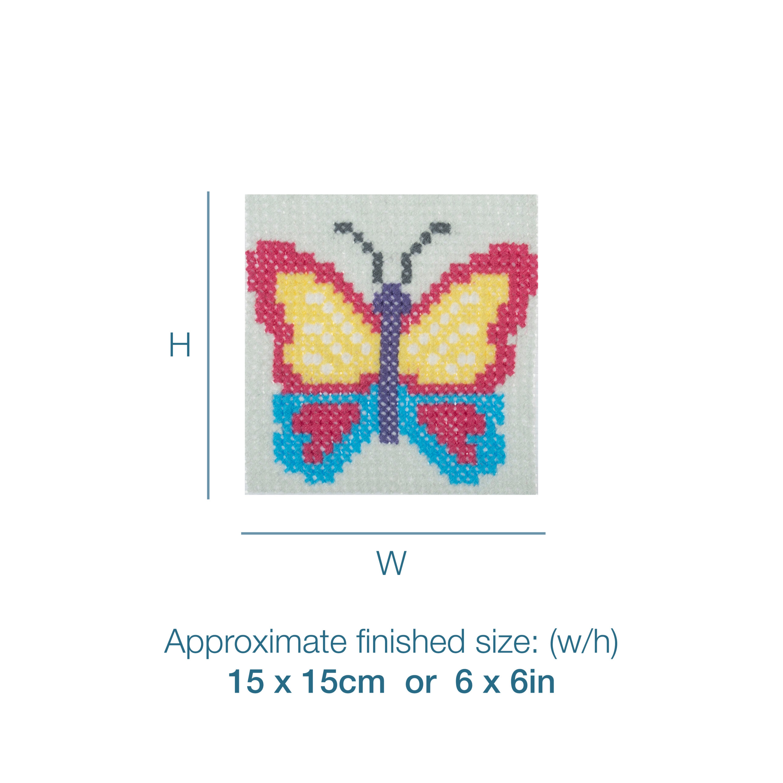 Counted Cross Stitch Kit: Butterfly - Image 4