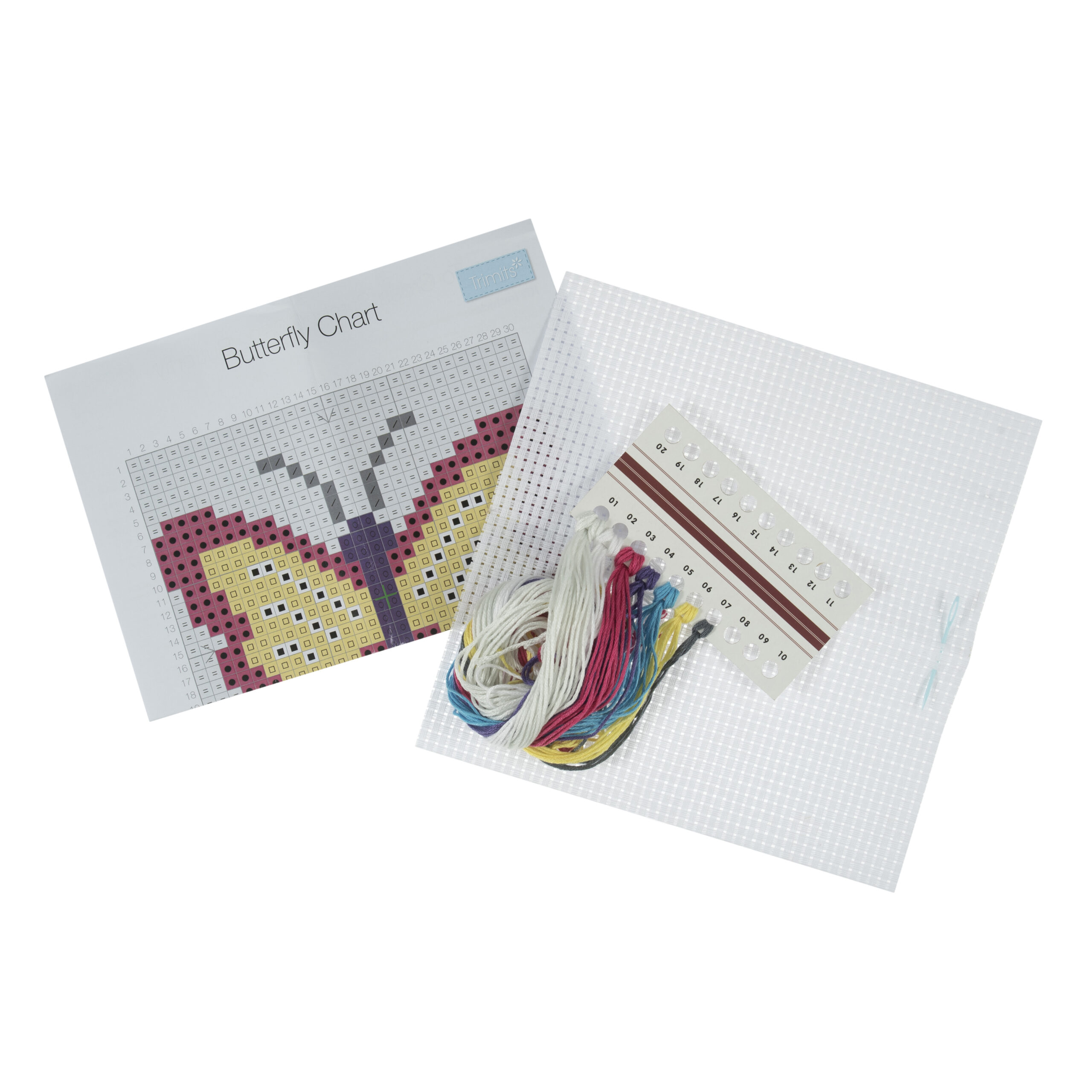 Counted Cross Stitch Kit: Butterfly - Image 2