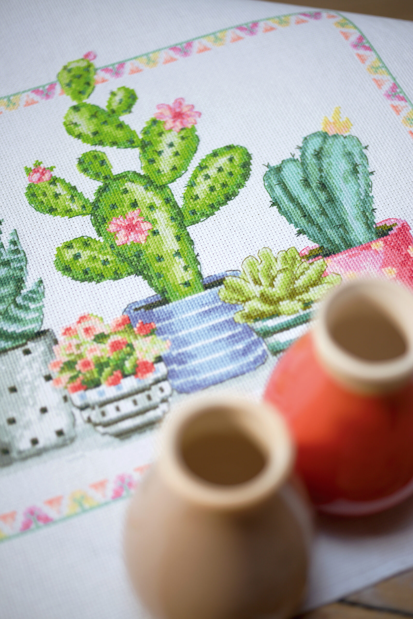 Counted Cross Stitch Kit: A Plant Corner - Image 2