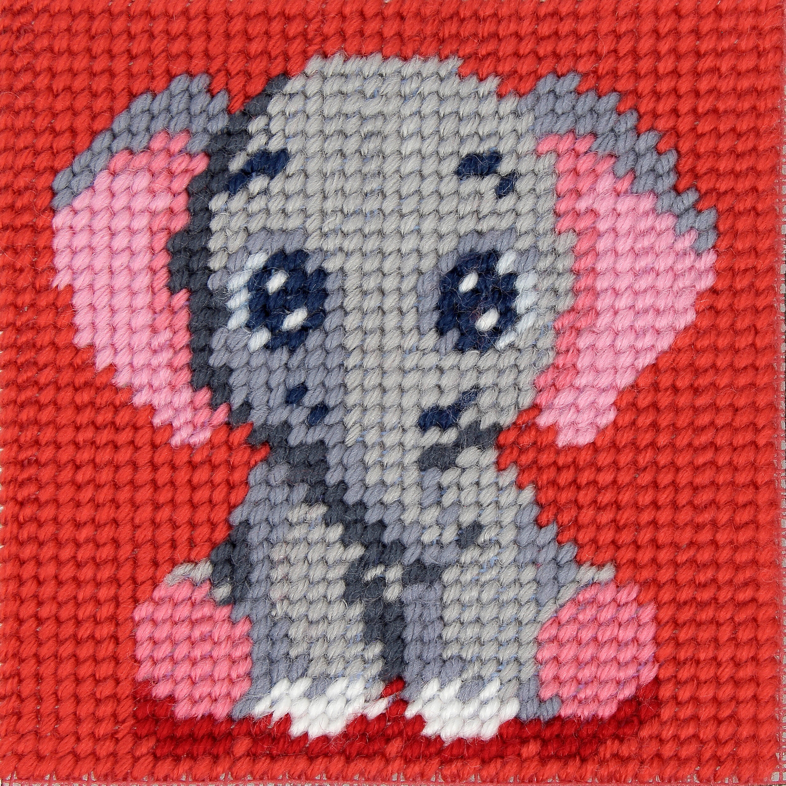 Half Stitch/Tapestry Kit: Children's: Elephant - Image 2