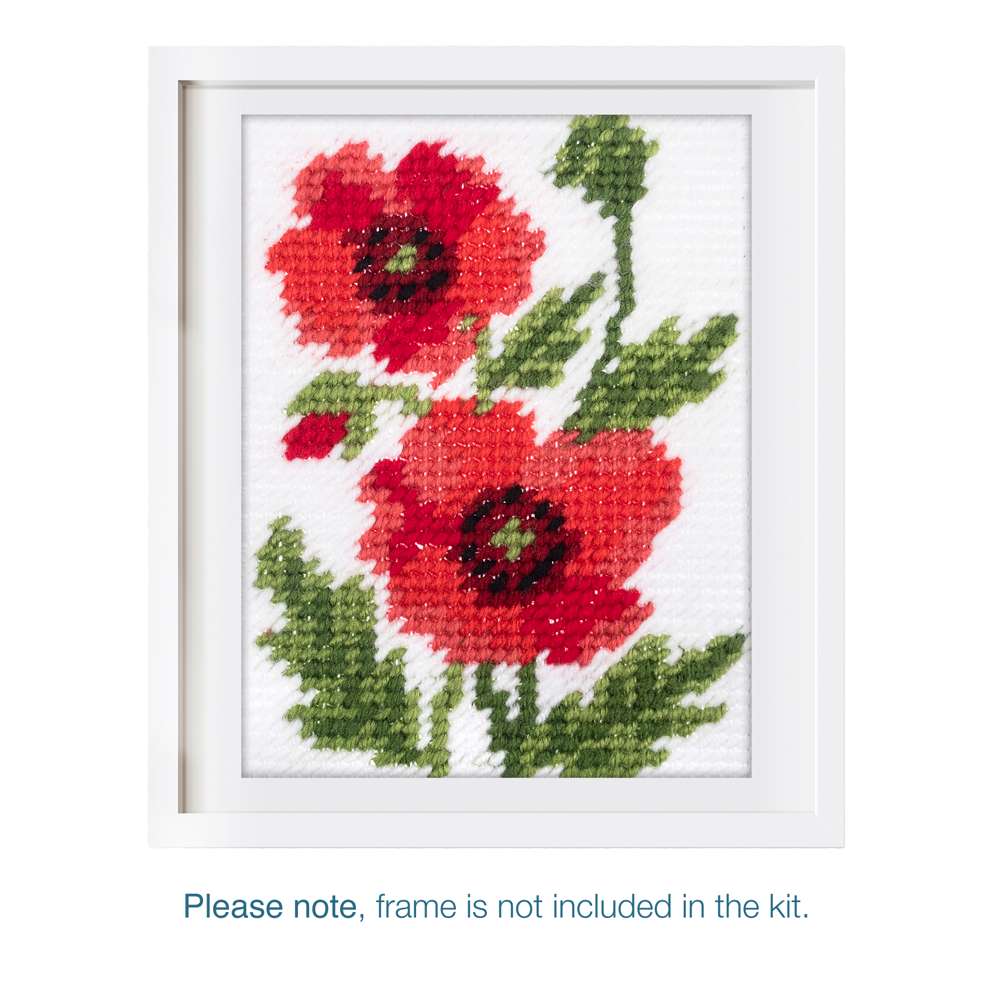 Half Stitch / Tapestry Kit: Poppies - Image 3