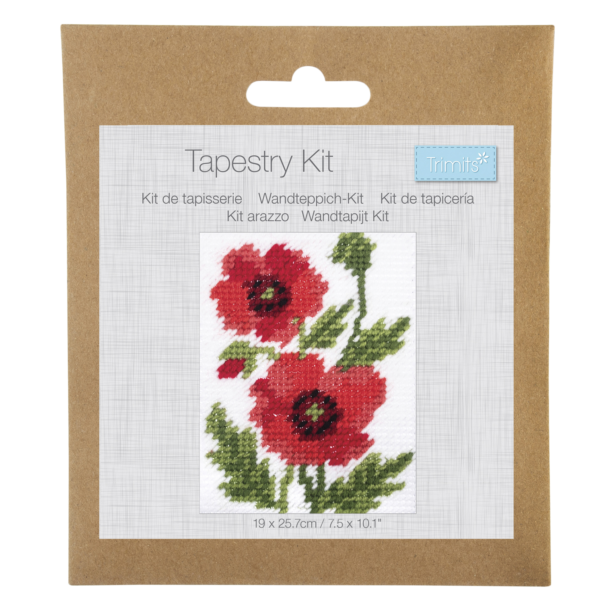 Half Stitch / Tapestry Kit: Poppies