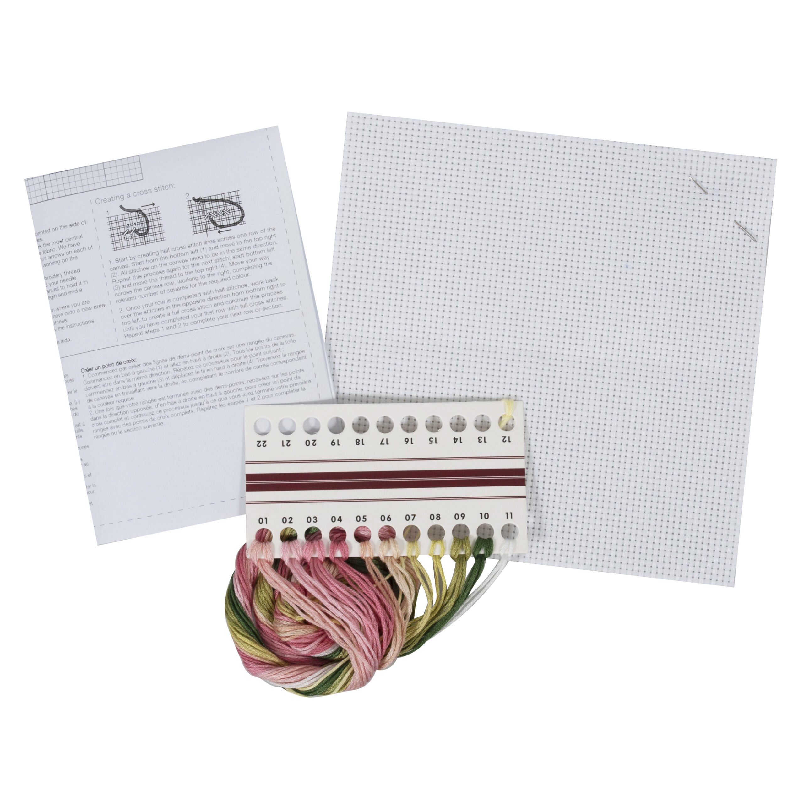 Counted Cross Stitch Kit: Mini: Hellebore - Image 2