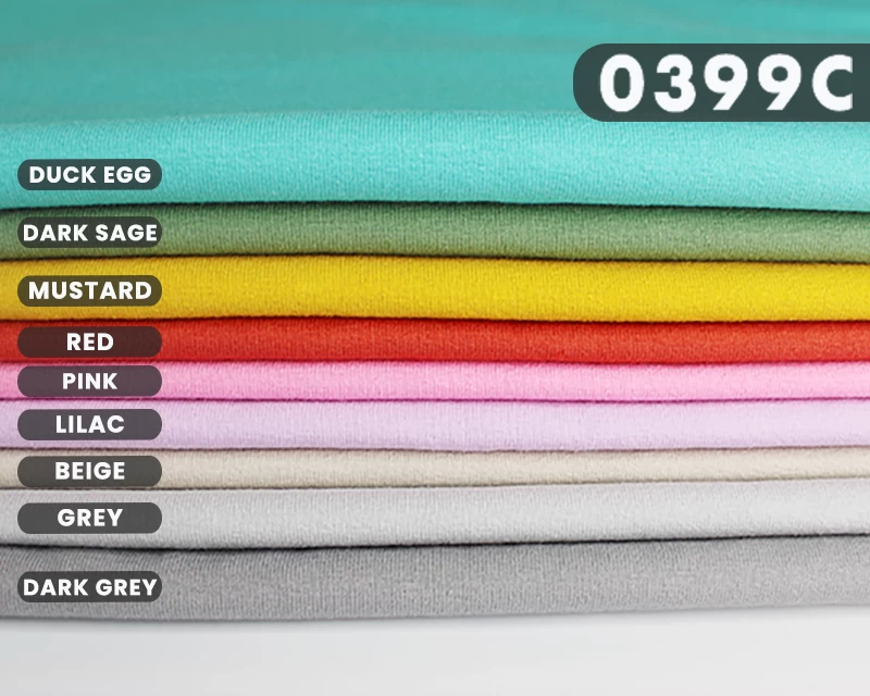 Plain Cotton Jersey - Per Metre