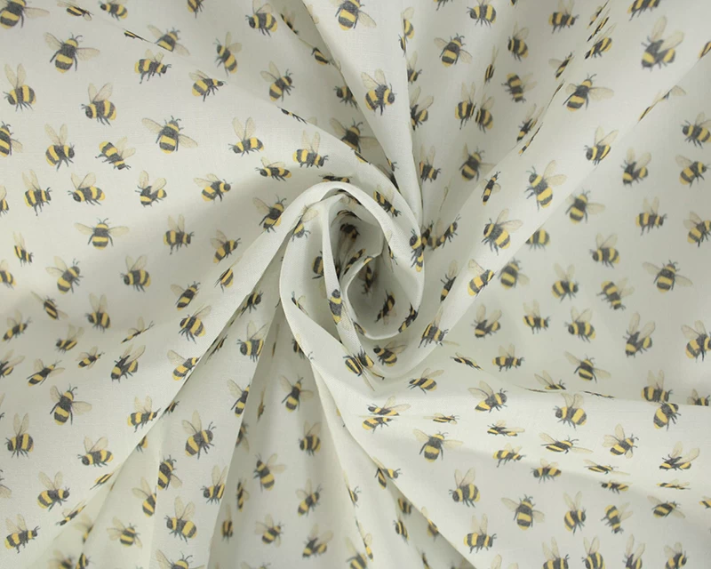Mindy PC Honey Bee Meadow - Cream