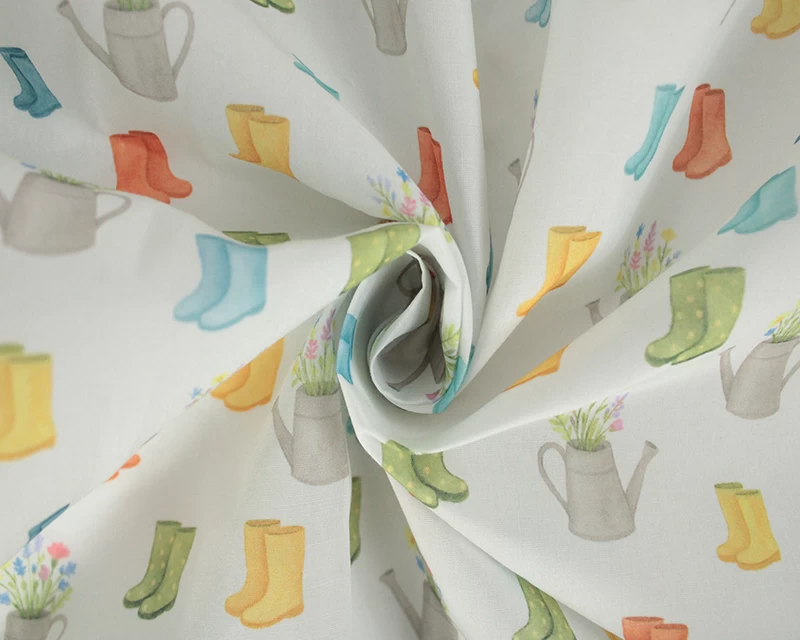 Mindy Polycotton Garden Gather - Image 2