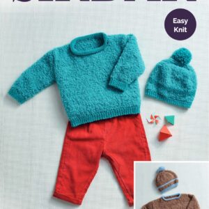Cardigan And Hat In Sirdar Snuggly Snowflake Dk And Snuggly Dk