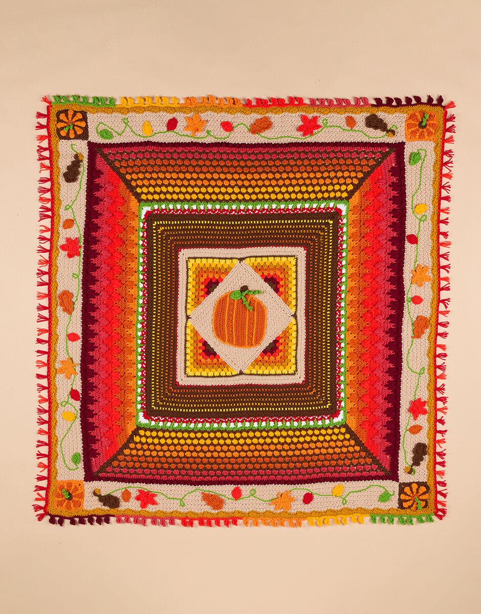 Pumpkin Spice CAL Blanket Crochet Along - Official Yarn Pack - Image 2