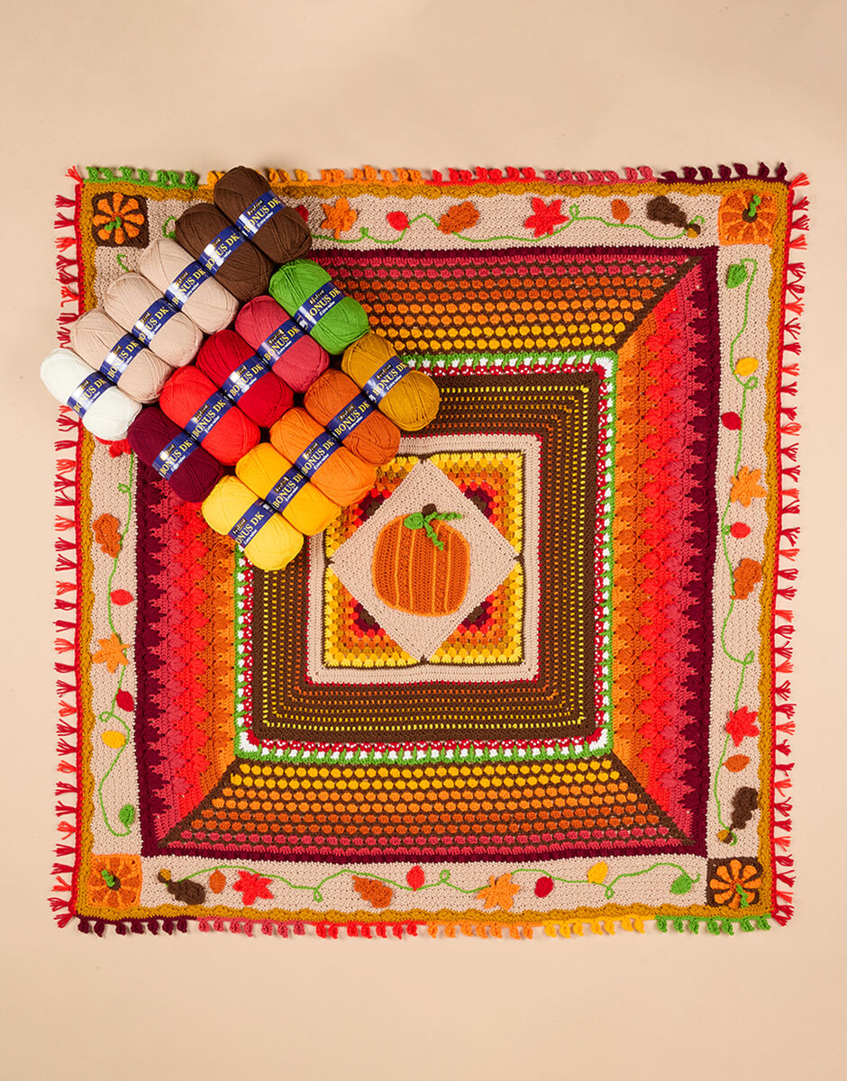Pumpkin Spice CAL Blanket Crochet Along - Official Yarn Pack - Image 5