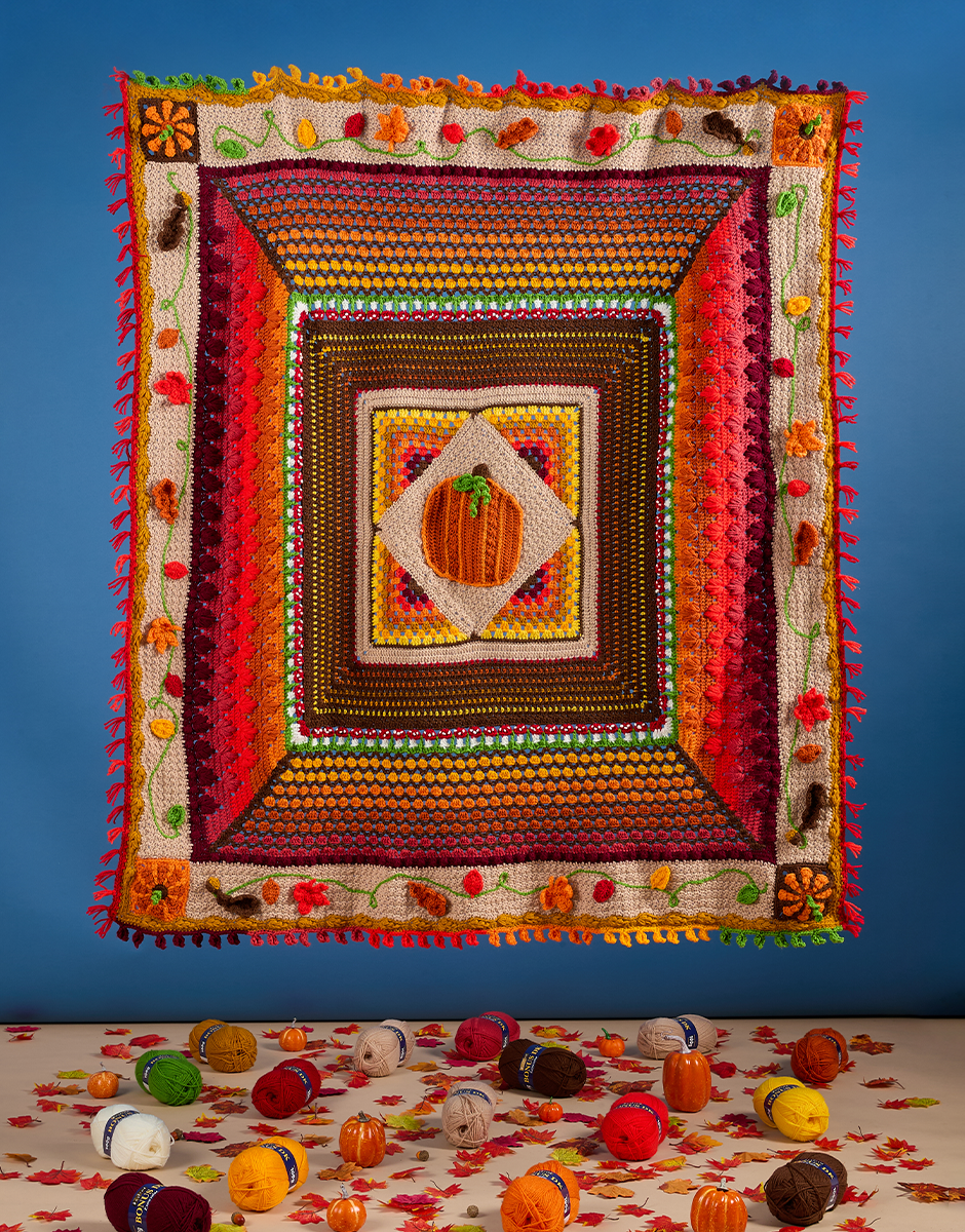 Pumpkin Spice CAL Blanket Crochet Along - Official Yarn Pack - Image 7
