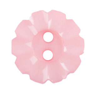 Pink Flower Button
