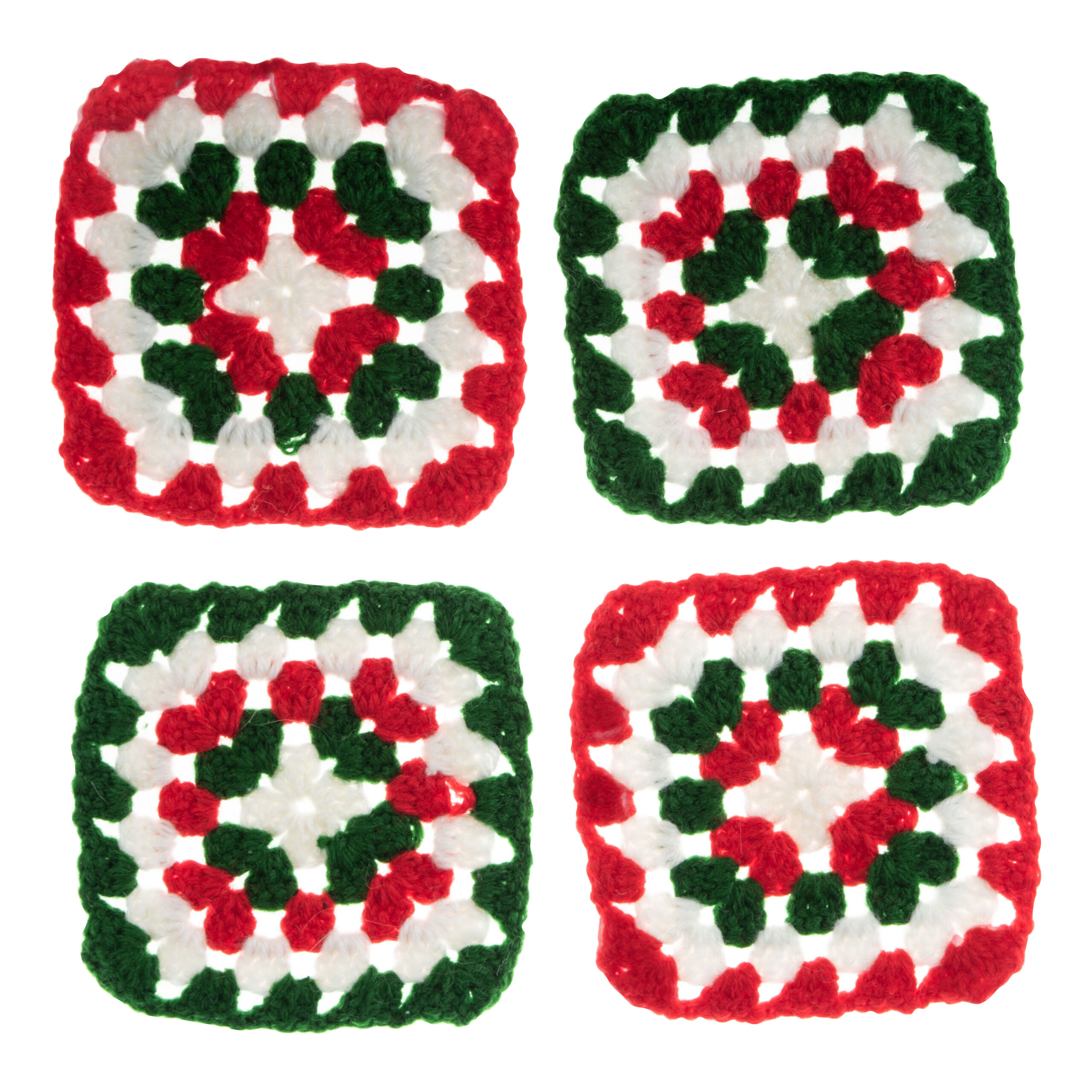 Crochet Kit: My First: Granny Squares: Festive Colours - Image 4