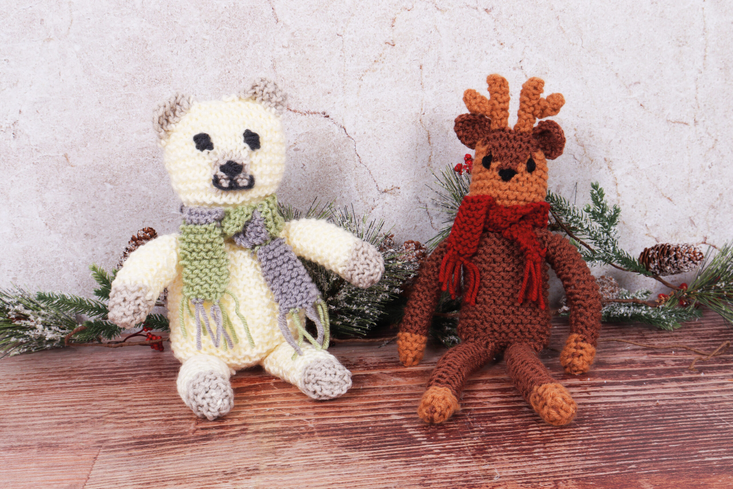 Knitting Kit: Character: Bear - Image 3