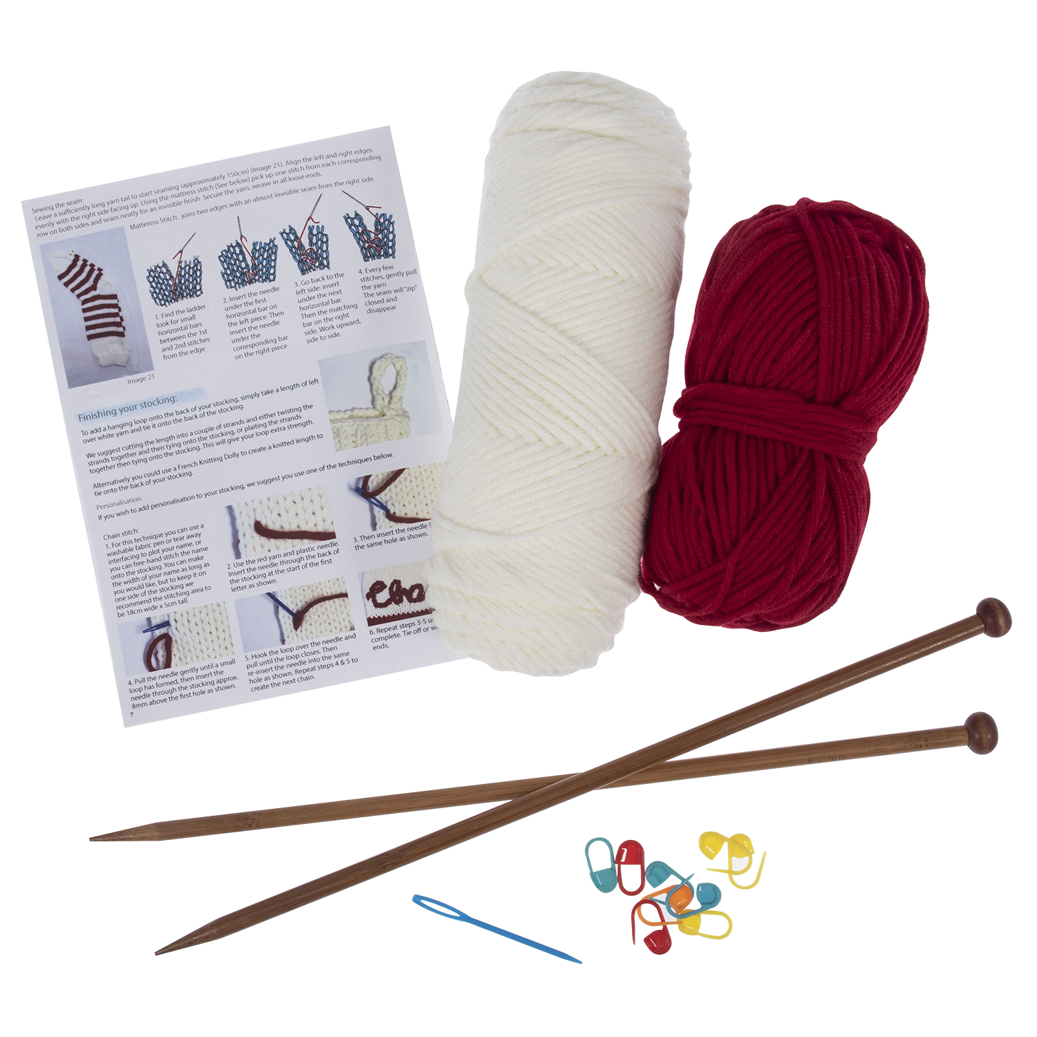 Knitting Kit: Christmas Stocking - Image 2