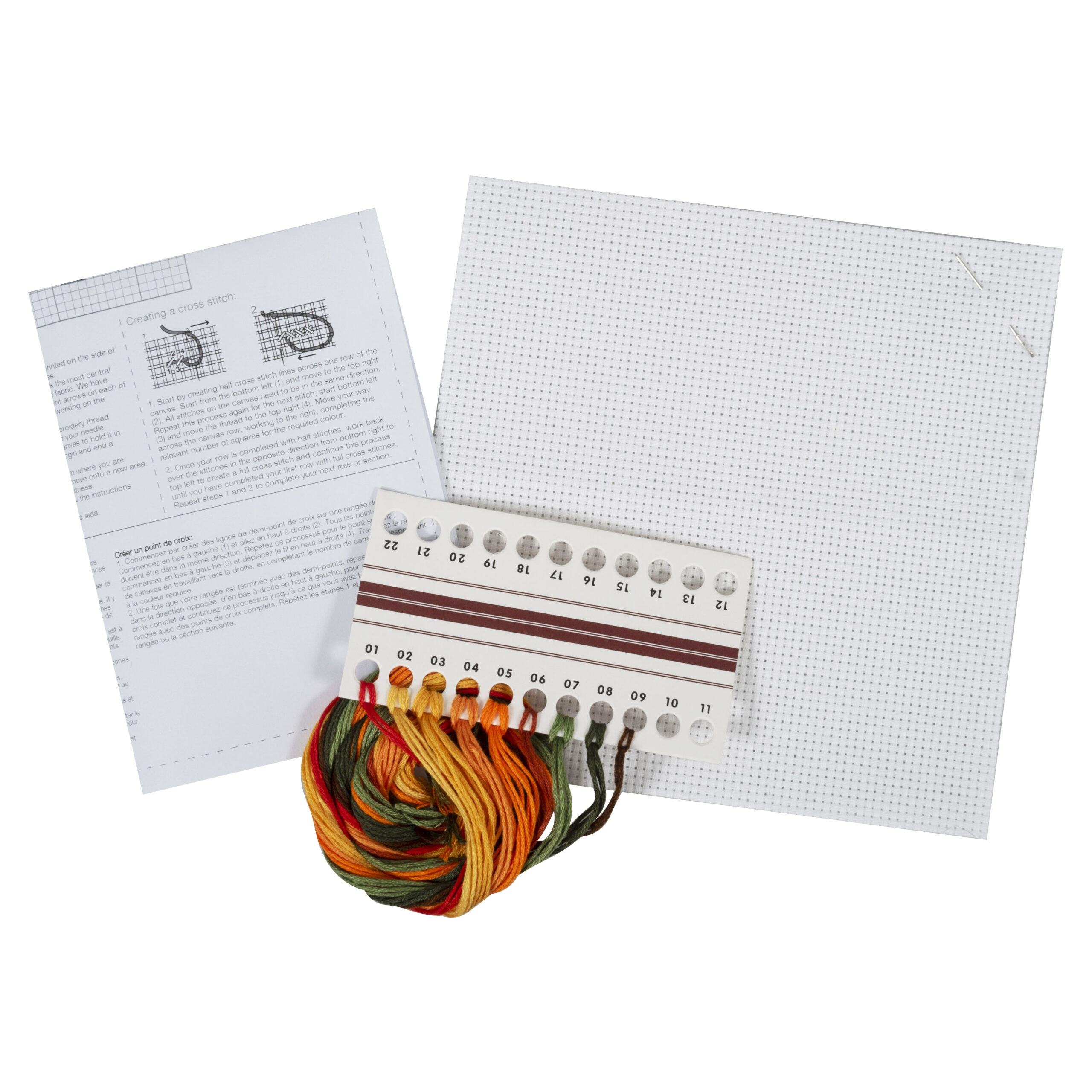 Counted Cross Stitch Kit: Mini: Pumpkin - Image 3