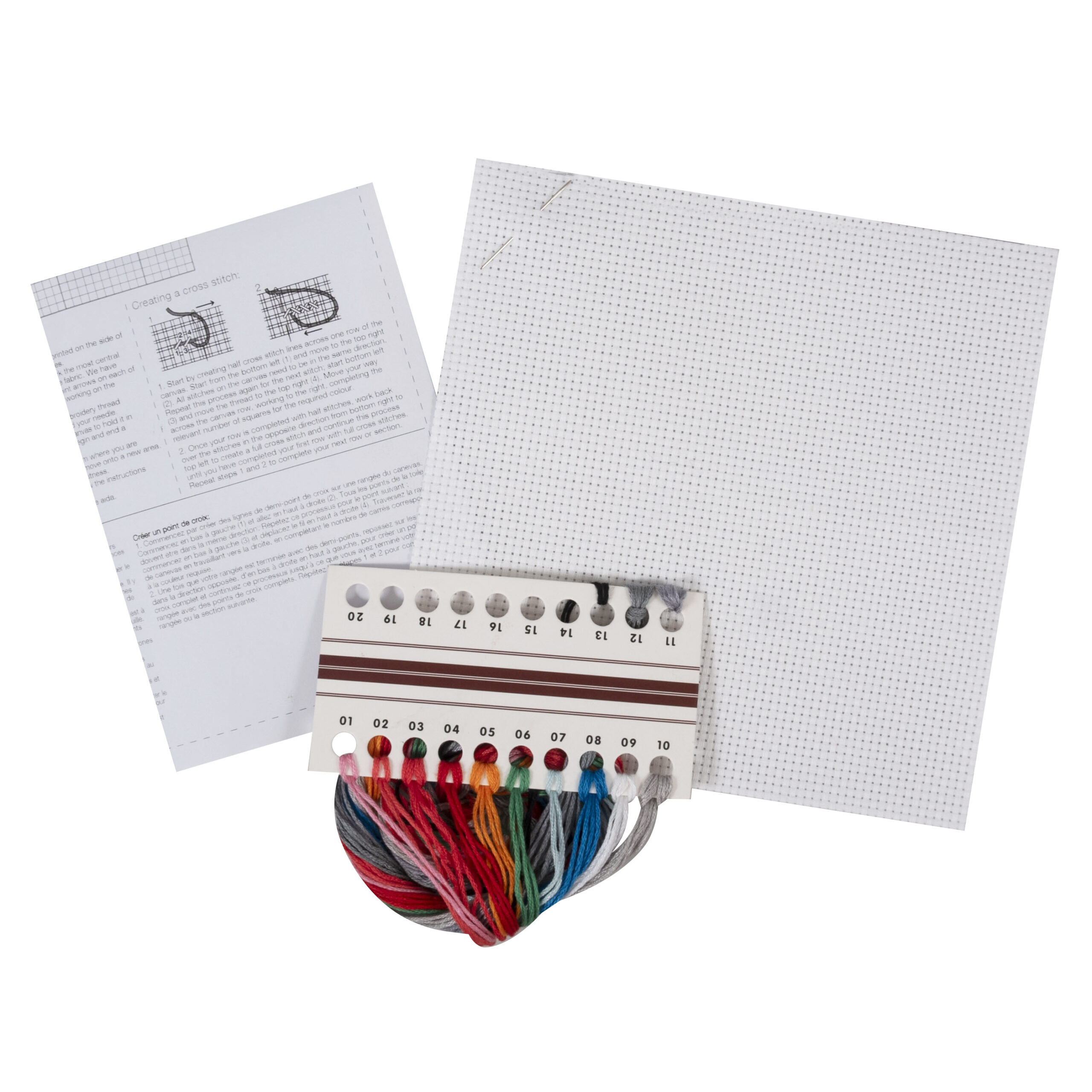 Counted Cross Stitch Kit: Mini: Cat Ear Muffs - Image 2