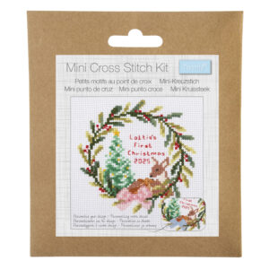 Counted Cross Stitch Kit: Baby's First Christmas