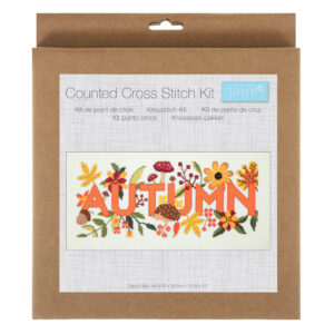Counted Cross Stitch Kit: Large: Autumn