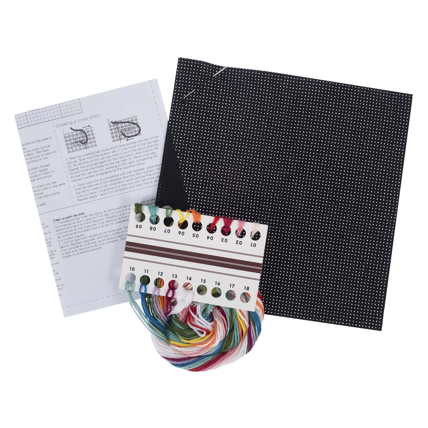 Counted Cross Stitch Kit: Mini: Sugar Skull - Image 2