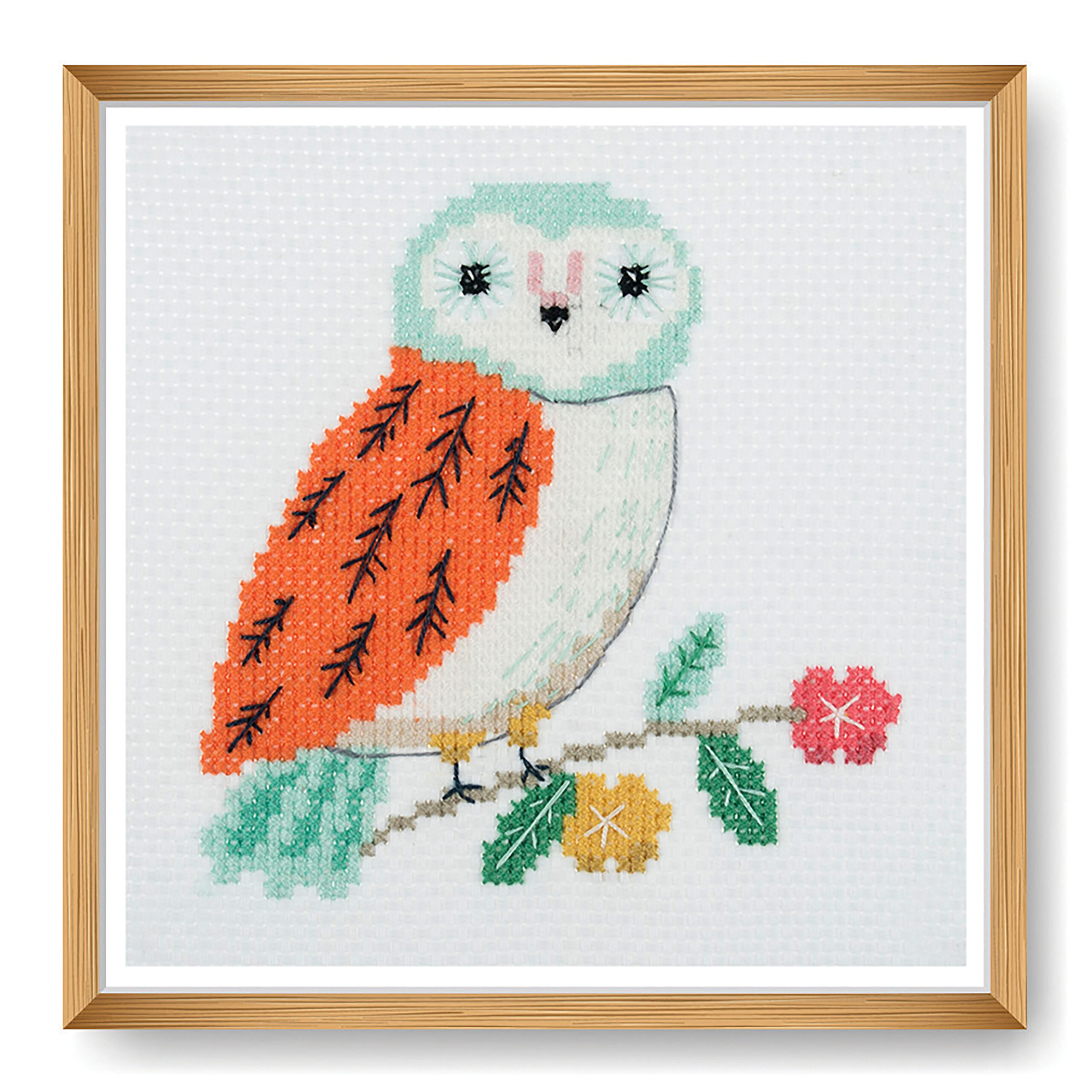 Counted Cross Stitch Kit: Mini: Owl - Image 3