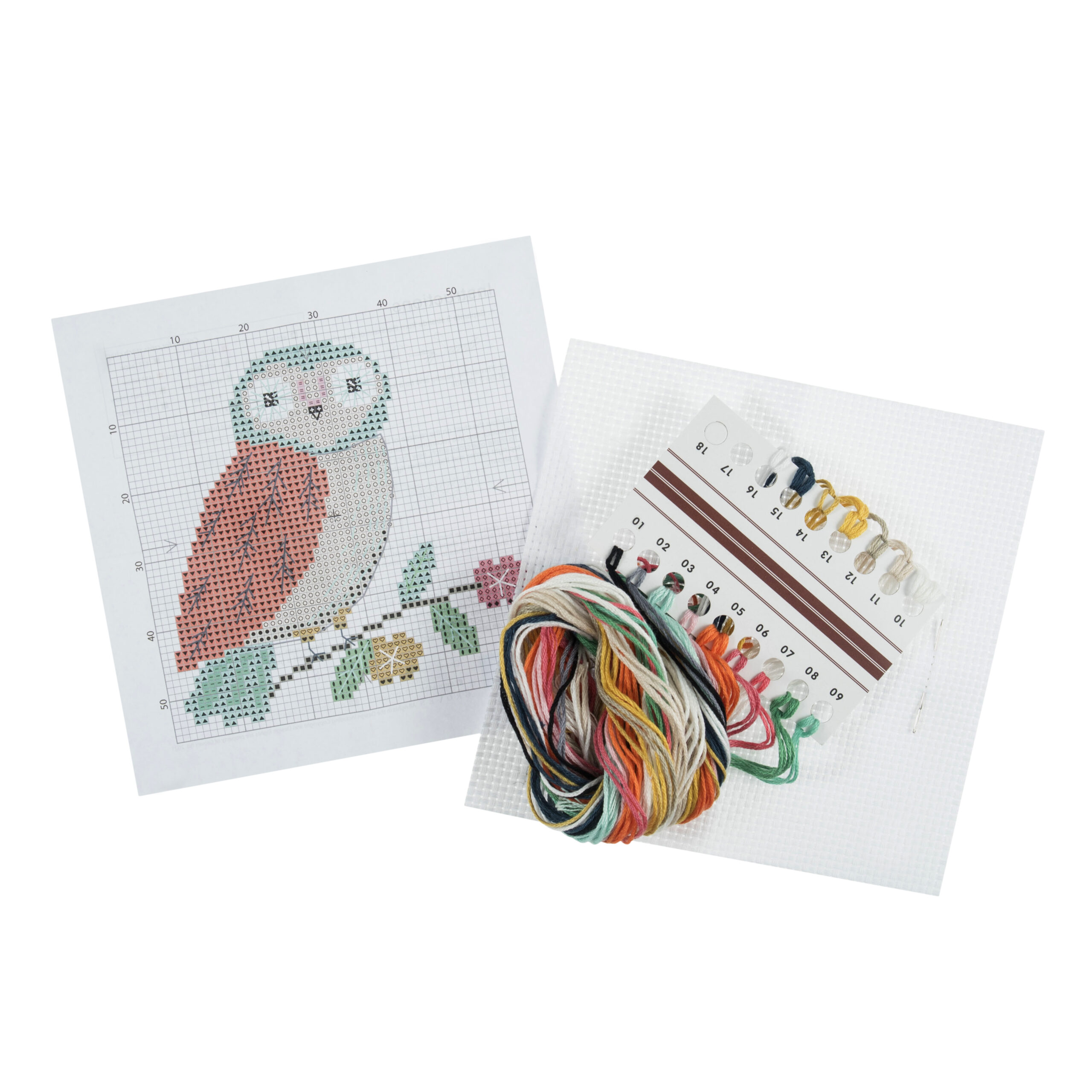 Counted Cross Stitch Kit: Mini: Owl - Image 2