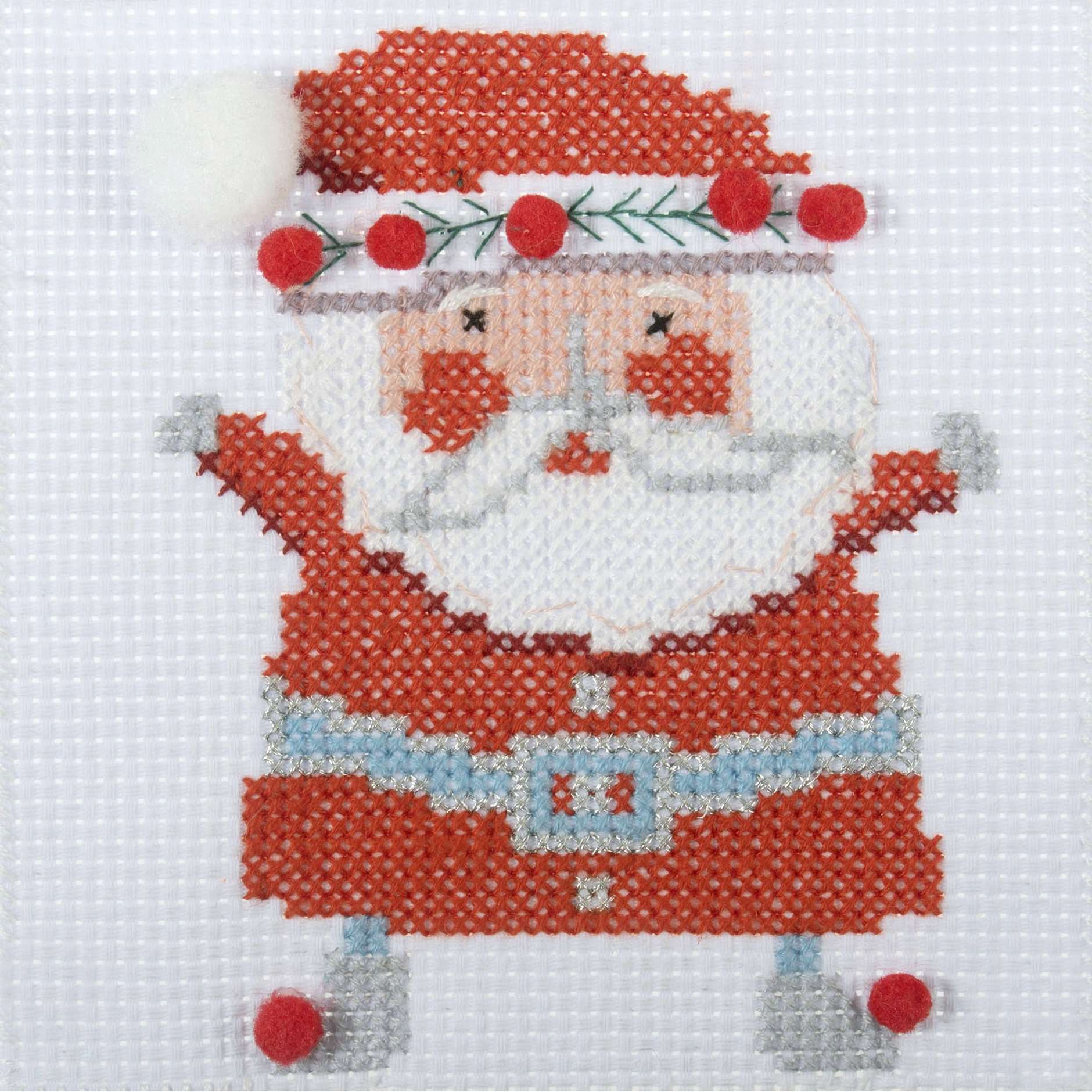 Counted Cross Stitch Kit: Mini: Christmas: Santa - Image 3