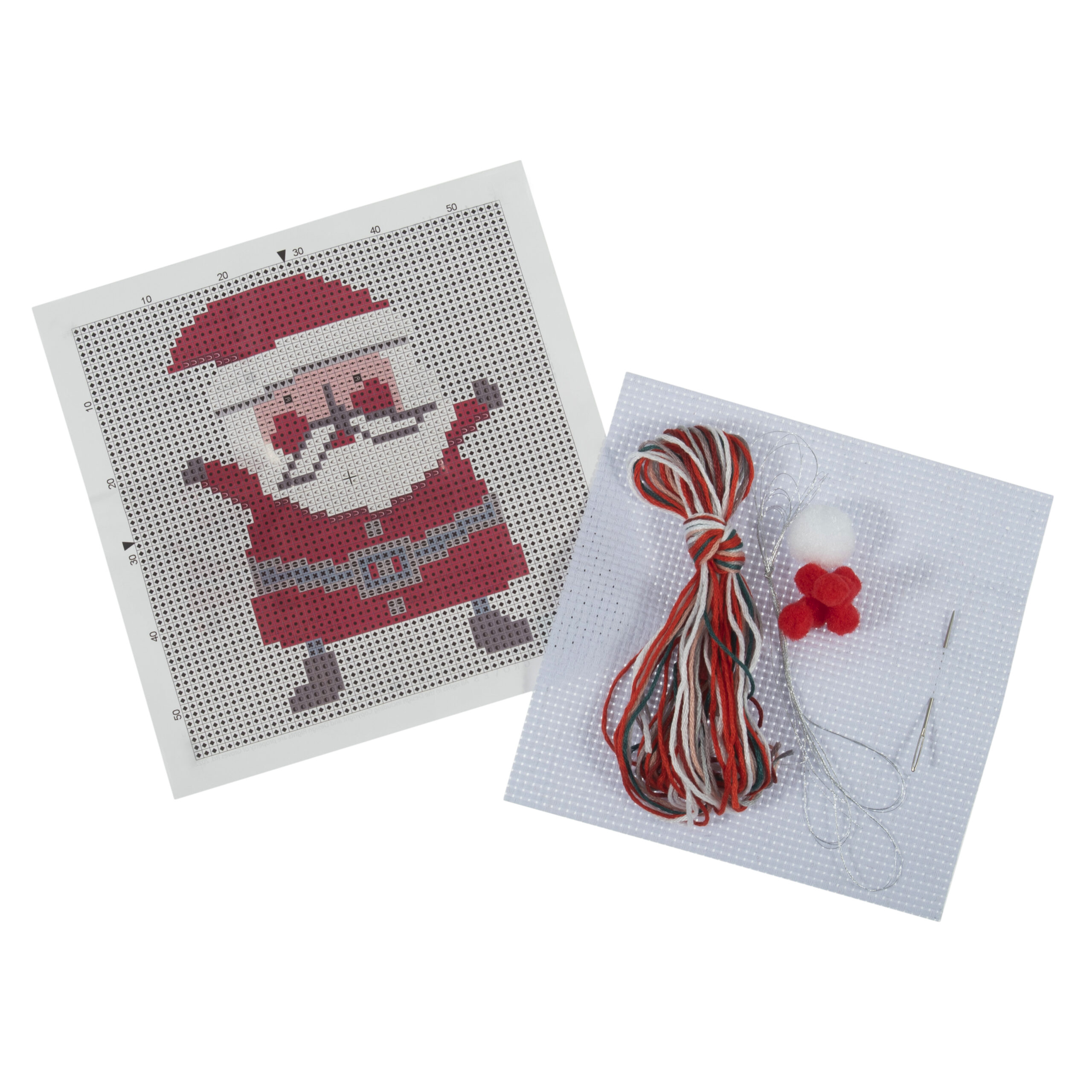Counted Cross Stitch Kit: Mini: Christmas: Santa - Image 2