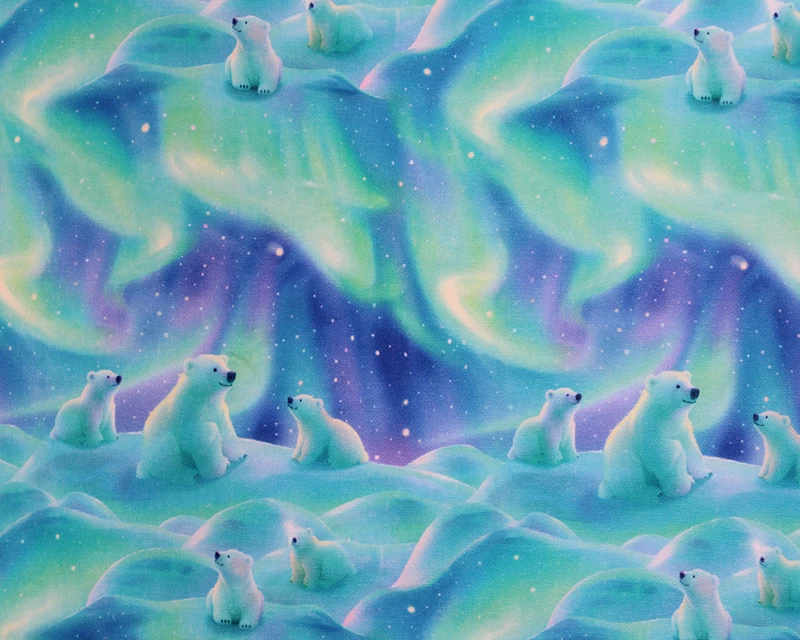 Digital Cotton 3D Polar Bears