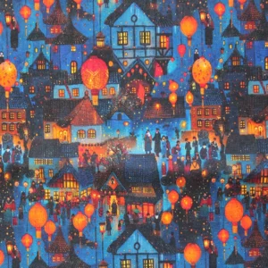 Little Johnny Digital Cotton Lantern Scene