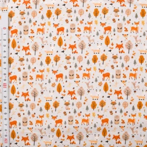 Little Johnny Digital Needlecord Foxes