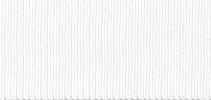Ribbon: Grosgrain: White