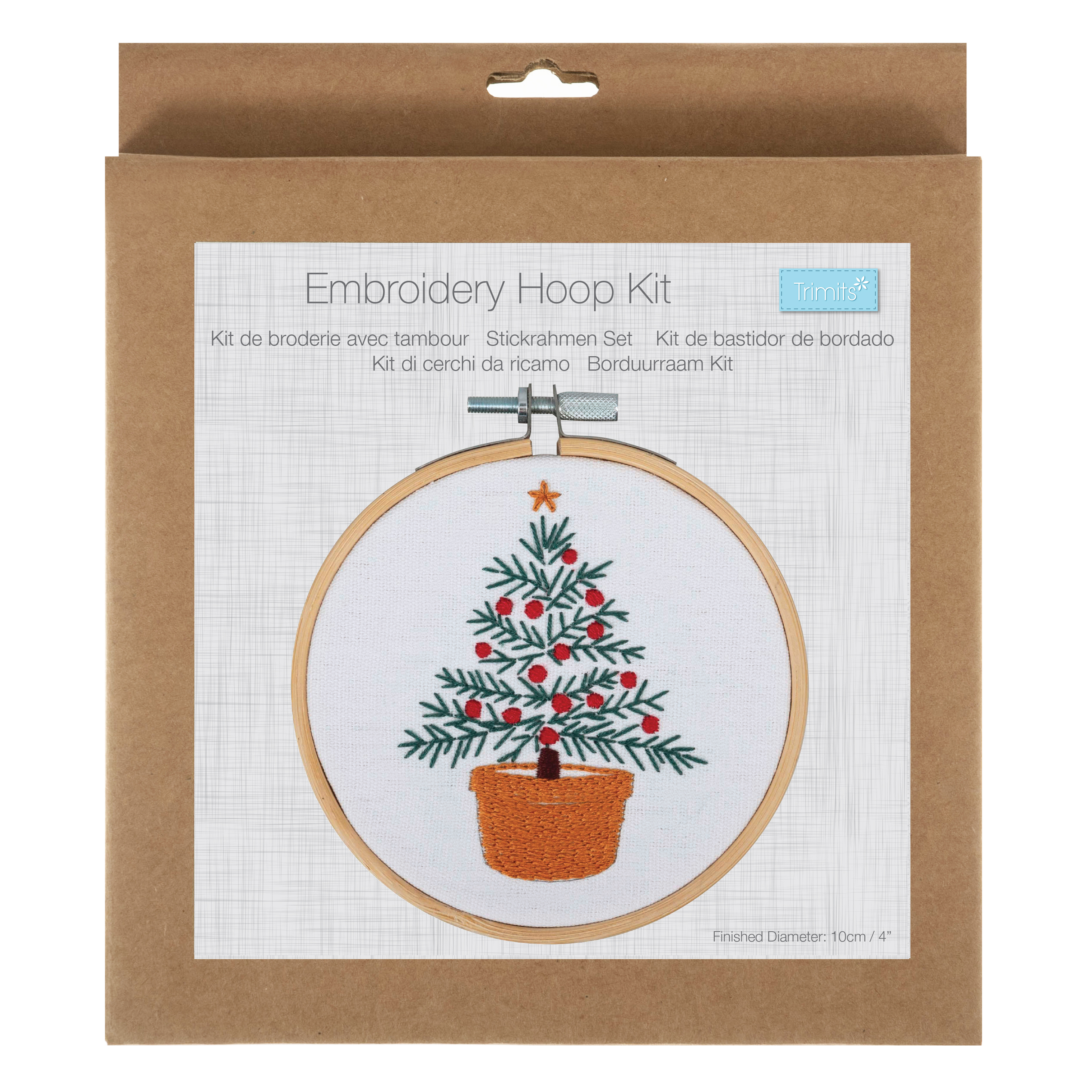 Embroidery Kit with Hoop: Mini: Tree