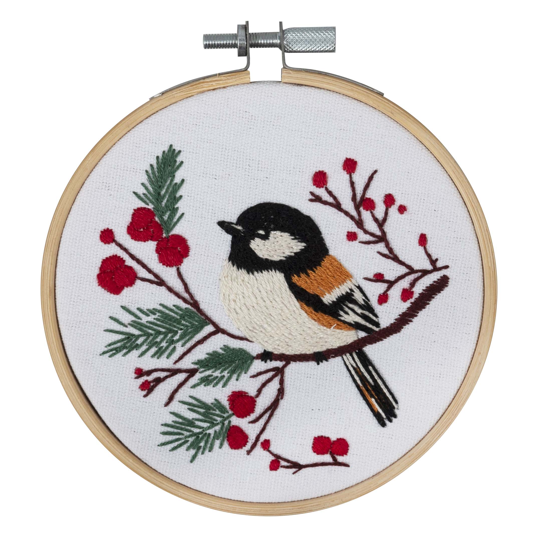 Embroidery Kit with Hoop: Mini: Bird - Image 3