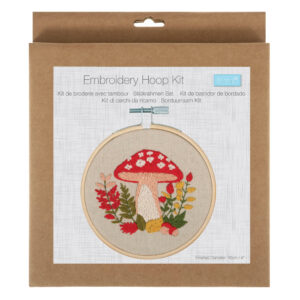 Embroidery Kit with Hoop: Mini: Woodland