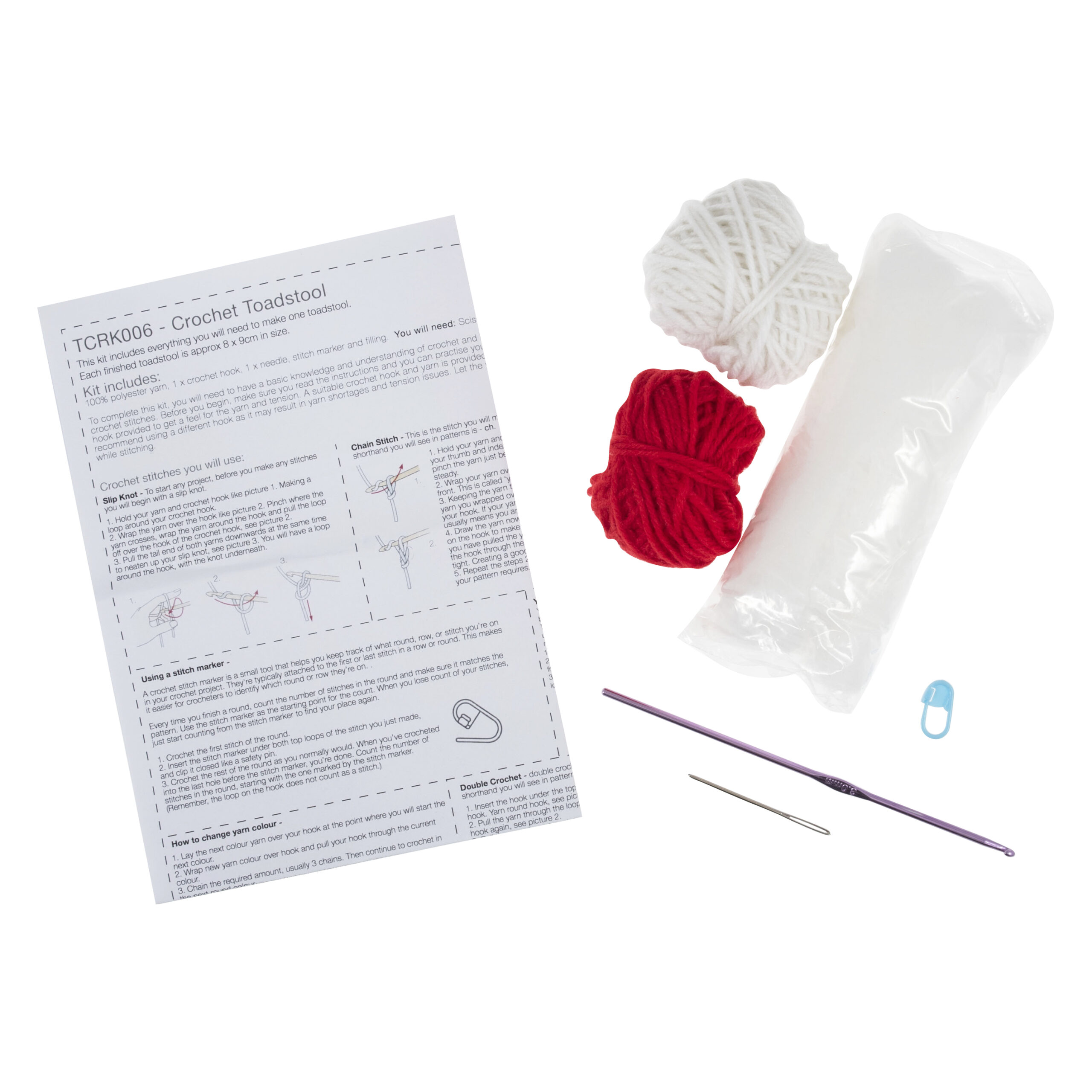 Crochet Kit: Toadstool - Image 2