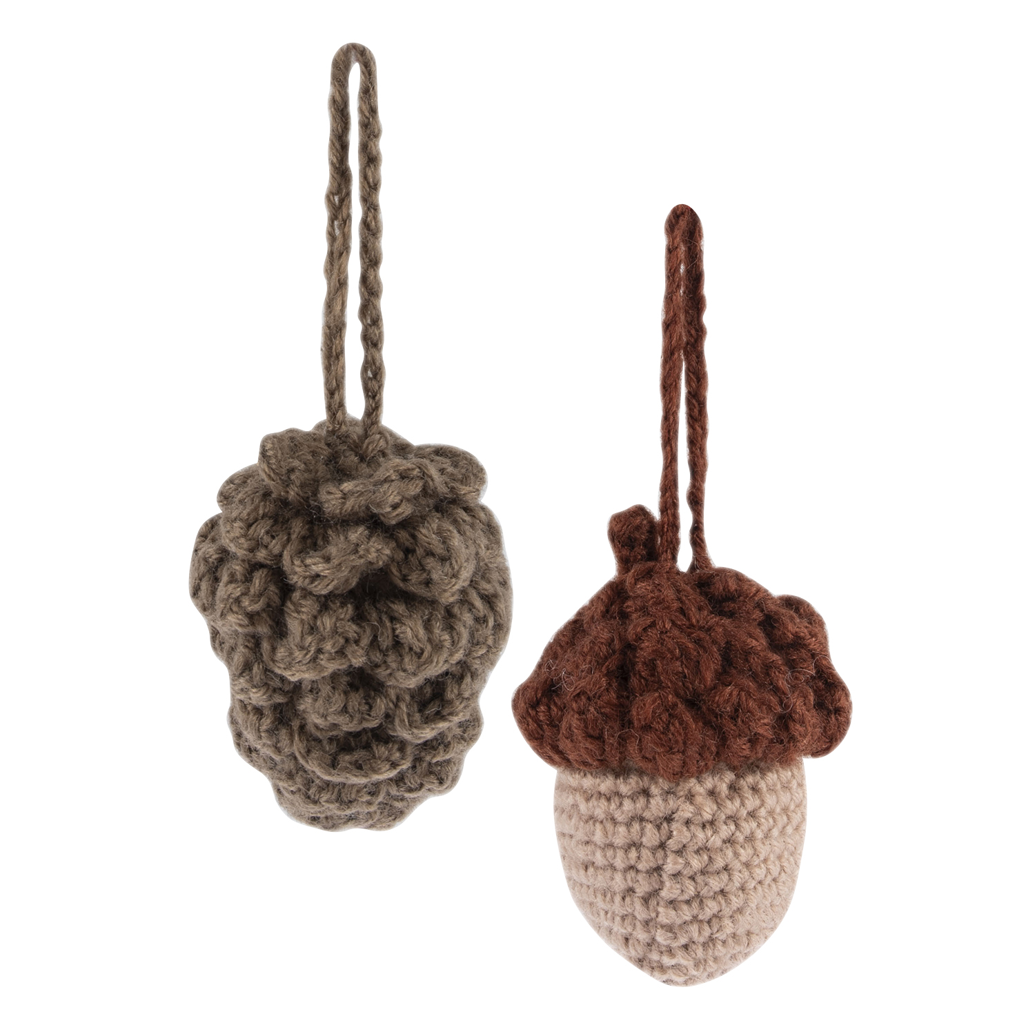 Crochet Kit: Amigurumi: Pinecone and Acorn - Image 3