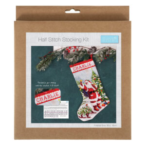 Half Stitch / Tapestry Kit: Stocking: Father Christmas