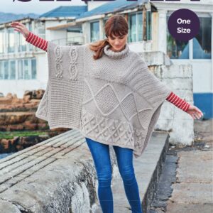 Poncho in Sirdar No.1 Chunky