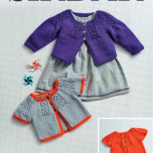 Baby's and Girls Cardigans in Sirdar Snuggly DK